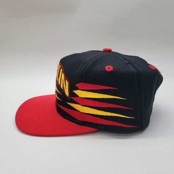 Vintage Sterling Marlin Logo Athletic Diamond Cut Snapback Hat #4 NOS NWT Nascar - Picture 5 of 11